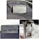 Givenchy Large Black & White Fur Two Tone GV3 Pouch/Clutch Photo 6