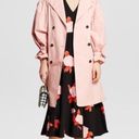 Who What Wear NWOT Light Pink Trench Coat Button Front Small New Photo 1