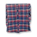 Kuhl Womens Button Up Shirt Blue Red Plaid Long Sleeve Cuff Collar Pocket XS Photo 6