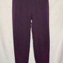 PINK - Victoria's Secret Victoria's Secret Pink Womens Size M Dark Violet Seamless Leggings Photo 0