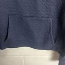 All In Motion  navy quilted crewneck sweatshirt Photo 3