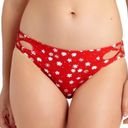 California Waves  red strappy bikini swim bottom Photo 0