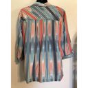 Dress Barn  Women’s Button Down Striped Shirt. Size 14/16 Photo 2