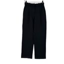 J.Crew NWT  Womens Black City Crepe Pleated Essential Pant Size 6 Photo 1