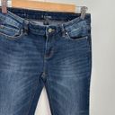 White House | Black Market  Medium Wash The Slim Boot Denim Jeans Stretch Women 2 Photo 3