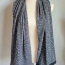 Lululemon , Vinyasa Scarf Coco Pique Black White Customizable Snap Knit Wrap Photo 6