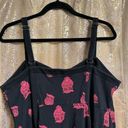 Tripp NYC  Red Black Sweeteheart Owl Hi-Low Hem Dress Plus Size 2X 18/20 Photo 6