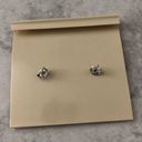 Burton Olivia  Sterling Silver Black Love Bug Stud Earrings Heart Shape NEW Photo 1