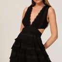 Rococo  SAND Black Lace Tessa Dress Photo 5