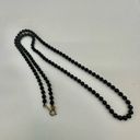 Daisy Oops a  black beaded long necklace Photo 2