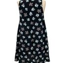 Equipment  Mina Petunia Printed Dress Black Floral Silk Size XS Photo 3