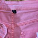 Inc international I.N.C. International Concepts Size 4/27 Pink Frayed Jean Shorts Photo 4