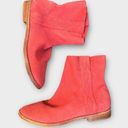 Joie  Pinyon Red Suede Western Slouchy Boots Photo 0