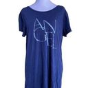 Victoria's Secret Women's  Blue T-Shirt Dress Size M Photo 0