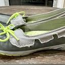 Columbia Women's Sunvent Boat PFG Boat Shoes - Grey/Lime Green - Sz 11 Photo 4