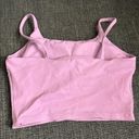 Pink Lily Fuchsia athletic workout crop top  Photo 2