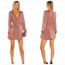 NBD Revolve  Janet Long Sleeve Mini Dress in Mauve | XS Photo 1