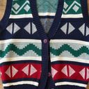 Cabin creek Vintage Christmas Knit Vest  Photo 5