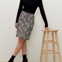 MM.LaFleur  NoHo Crackle Straight Pencil Skirt New Size 12 Photo 4