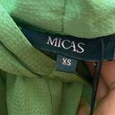 Micas  Sage Green Very Wide Legs Silky Pants XS Photo 3