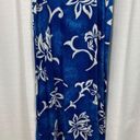 Vintage Blue Royal Hawaiian  Floral Hawaiian Maxi Dress Sz.6 Photo 3