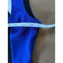 Tommy Hilfiger  Dress Size 8 Blue Black Color Block Sheath Crepe Scuba Stretch Photo 7