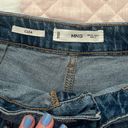 Mango Medium Wash Denim Shorts Photo 2