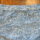 Patagonia  Button Out Boardie 100% Nylon Blue Island Mini Wrap Skirt Size 10 Photo 5