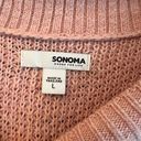 Sonoma pink oversized sweater Photo 1