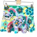 Victoria's Secret  Womens Beach Tropical Vacay Floral Mini Swim Skirt Size S Green Photo 0