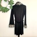 INC NWT  Faux Fur Knit Single Breasted Trench Coat Photo 5