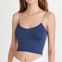 Free People  Skinny Strap Brami Navy Seamless Photo 6