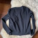 Banana Republic  asymmetrical zip bomber jacket knit black zippers Photo 2