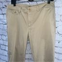 Ralph Lauren Lauren  Cropped Style Khaki Pants Size 12 Photo 2