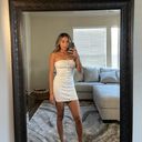 Forever 21 White strapless tube dress  Photo 0