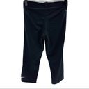 Nike  Pro Womens Black Stretch Cropped Capri Athletic Spandex Leggings Size M Photo 3