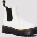 Dr. Martens White Dr. Marten Platform Chelsea Boots Photo 0