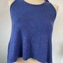 Vintage Havana  womens blue tank top lace embellished cropped size L Photo 9