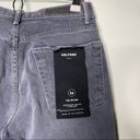 GRLFRND  The Helena washed Grey High-Rise Straight-Leg Jeans size 26 Photo 2