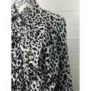 New York And Company  Top Womens Sz XL Leopard Print Rocker Girl Bikercore Punk Photo 1