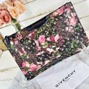 Givenchy Large Antigonia Leather Floral Pouch/Clutch Photo 0