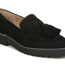 Franco Sarto  Carolynn Lug Sole Loafers Black Suede Women’s Photo 0