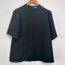 Ro & De | Black flutter Sleeve Blouse sz Medium Photo 0