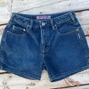 Silver Jeans SILVER Dark Wash Y2K Denim Shorts Size 29 Photo 7