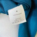 Romeo + Juliet Couture NWT Romeo + Juliet Cold Shoulder Top MEDIUM Ink Blue Ruffle Square Neck Summer Photo 6