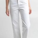 Dickies  White Worker Crop Roll Hem Pants Size 9/29 Photo 0