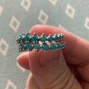 The Row Double turquoise ring. Size 7. Photo 0