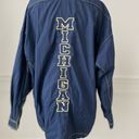 Nike Vintage 90s  University of Michigan U of M Wolverines Lined Windbreaker M Photo 5