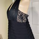 Scarlett NITE Black  Lace V-Neck  Dress Size 14 Photo 5