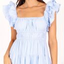 Petal and Pup Linda Midi Dress Blue Stripe Photo 6